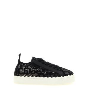 Chloé Black Polyamide Low Top Women's Sneakers